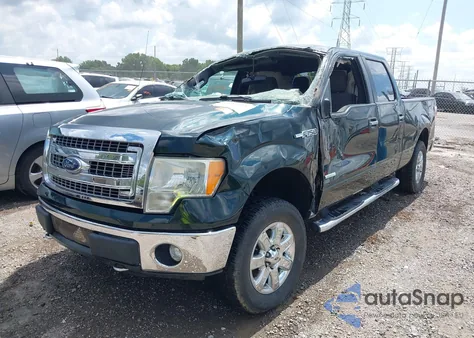 2013 Ford F-150 Xlt из США, поврежденный, VIN 1FTFW1ET2DKG05231